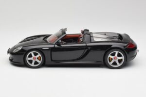 Porsche Carrera GT Čierny Maisto 1:18 36665 Kov – obrázok 4 z 8