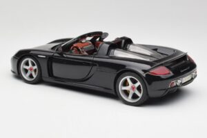 Porsche Carrera GT Čierny Maisto 1:18 36665 Kov – obrázok 7 z 8