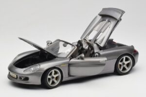 Porsche Carrera GT Šedý Metalíza Maisto 1:18 36622-R1 Kov – obrázok 2 z 8