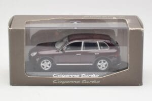 Porsche Cayenne 955 Turbo Tmavo Červený Minichamps 1:43 WAPC2000113 Kov – obrázok 4 z 4