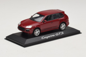 Porsche Cayenne 955 GTS Červený So Striebornými Kolesami Minichamps 1:43 WAP02000818 Kov – obrázok 2 z 4