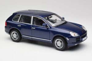Porsche Cayenne S 9PA Dark Sea Modrý Metalíza Maisto 1:18 31635 Kov – obrázok 6 z 8