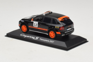 Porsche Cayenne S #12 Transsyberia 2007 Čierny Oranžový Minichamps 1:43 WAP02000918 Kov – obrázok 3 z 5