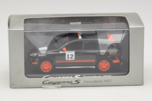 Porsche Cayenne S #12 Transsyberia 2007 Čierny Oranžový Minichamps 1:43 WAP02000918 Kov – obrázok 5 z 5