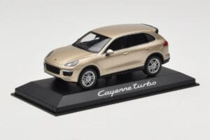 Porsche Cayenne 958 Turbo Zlatý Minichamps 1:43 WAP0200050E Kov – obrázok 2 z 4