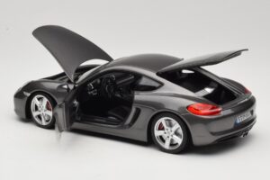 Porsche Cayman 981 S Šedý Minichamps 1:18 WAP0210070D Kov – obrázok 5 z 8