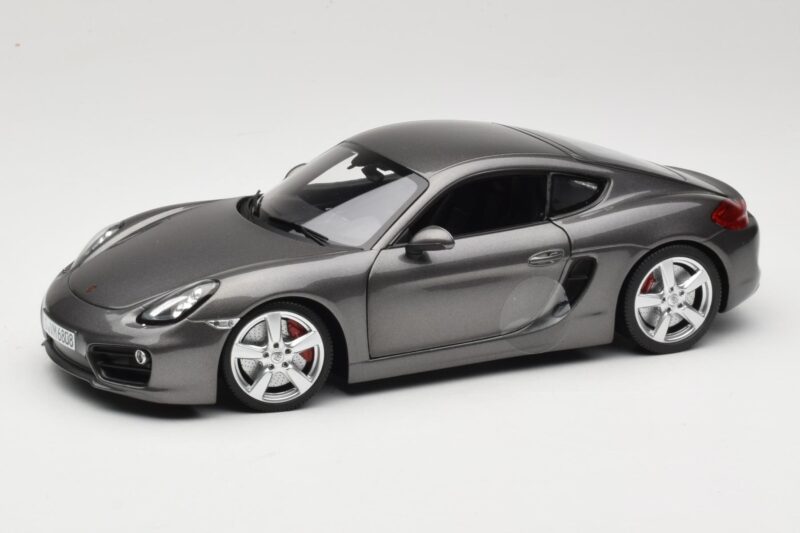 Porsche Cayman 981 S Šedý Minichamps 1:18 WAP0210070D Kov
