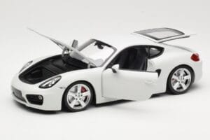 Porsche Cayman 981 Biely Minichamps 1:18 113062221 Kov – obrázok 3 z 8