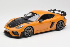 Porsche Cayman GT4 RS 982 Weissach Package Bahama Yellow Norev 1:18 187252 Kov