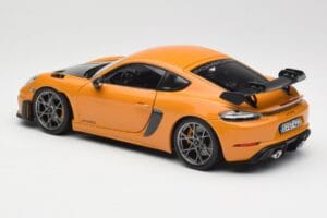 Porsche Cayman GT4 RS 982 Weissach Package Bahama Yellow Norev 1:18 187252 Kov – obrázok 7 z 8