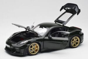 Porsche Cayman GT4 RS 982 Weissach Package Brewster Green Norev 1:18 187250 Kov – obrázok 2 z 8