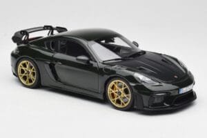 Porsche Cayman GT4 RS 982 Weissach Package Brewster Green Norev 1:18 187250 Kov – obrázok 6 z 8