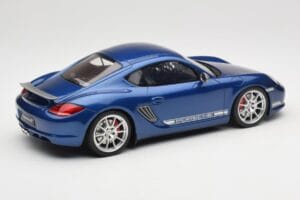 Porsche Cayman R 987.2 Aqua Blue Metallic GT Spirit 1:18 GT901 Živica – obrázok 2 z 6