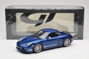 Porsche Cayman R 987.2 Aqua Blue Metallic GT Spirit 1:18 GT901 Živica – obrázok 6 z 6