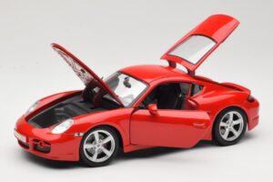 Porsche Cayman S 987.2 Červený Maisto 1:18 31122 Kov – obrázok 2 z 8