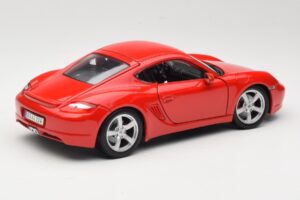 Porsche Cayman S 987.2 Červený Maisto 1:18 31122 Kov – obrázok 3 z 8