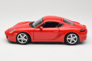Porsche Cayman S 987.2 Červený Maisto 1:18 31122 Kov – obrázok 4 z 8