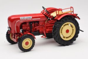 Porsche-Diesel Super Traktor Hofherr Schrantz Červený Minichamps 1:18 109183071 Kov