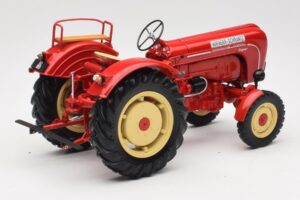 Porsche-Diesel Super Traktor Hofherr Schrantz Červený Minichamps 1:18 109183071 Kov – obrázok 3 z 8