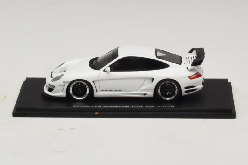 Porsche Gemballa Avalanche GTR 650 Evo 997 Biely Spark 1:43 S0719 Živica