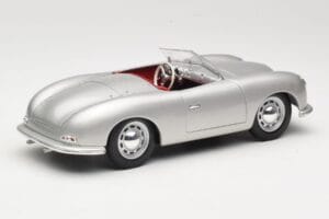 Porsche No. 1 Typ 356 Roadster Strieborný Maisto 1:18 50324 Kov – obrázok 3 z 8