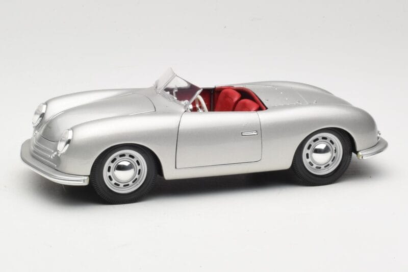 Porsche No. 1 Typ 356 Roadster Strieborný Maisto 1:18 50324 Kov