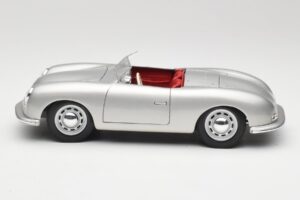 Porsche No. 1 356 Roadster Fish Strieborný Maisto 1:18 31853 Kov – obrázok 4 z 8