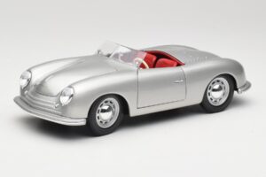 Porsche No. 1 356 Roadster Fish Strieborný Maisto 1:18 31853 Kov