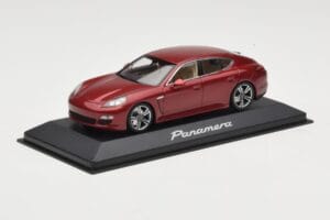 Porsche Panamera 970 Red Metallic Minichamps 1:43 WAP0200119 Kov – obrázok 2 z 4
