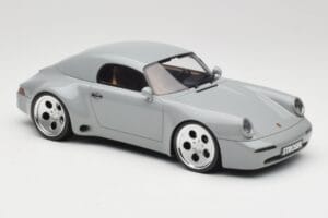 Porsche Strosek 911 Mega 30 Speedster Sport Grey GT Spirit 1:18 GT924 Živica – obrázok 4 z 6