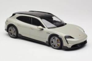 Porsche Taycan Cross Turismo Turbo S Chalk Grey Minichamps 1:18 155069302 Kov – obrázok 4 z 6