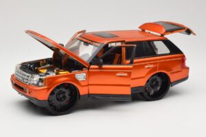 Range Rover Sport L320 Oranžový Maisto 1:18 31081 Kov – obrázok 2 z 8