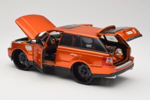 Range Rover Sport L320 Oranžový Maisto 1:18 31081 Kov – obrázok 5 z 8