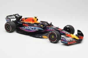 Red Bull Racing RB19 #11 S. Perez 2nd Place Miami GP 2023 Minichamps 1:18 110230511 Kov – obrázok 4 z 6