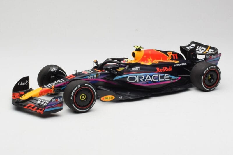 Red Bull Racing RB19 #11 S. Perez 2nd Place Miami GP 2023 Minichamps 1:18 110230511 Kov