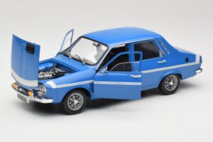 Renault 12 Gordini Modrý Solido 1:18 195596 Kov – obrázok 2 z 8