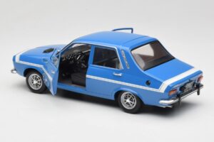Renault 12 Gordini Modrý Solido 1:18 8188 Kov – obrázok 5 z 8
