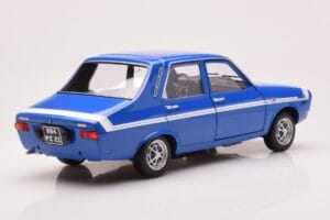 Renault 12 Gordini Bez Nárazníkov Bleu de France Norev 1:18 185248 Kov – obrázok 3 z 8