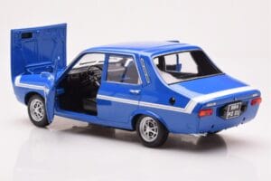 Renault 12 Gordini Bez Nárazníkov Bleu de France Norev 1:18 185248 Kov – obrázok 5 z 8