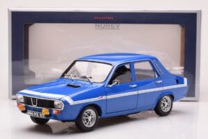 Renault 12 Gordini Bez Nárazníkov Bleu de France Norev 1:18 185248 Kov – obrázok 8 z 8