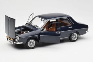 Renault 12 TS Tmavo Modrý Norev 1:18 185214 Kov – obrázok 2 z 8