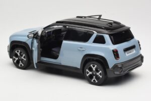 Renault 4 E-Tech Electric Cloud Blue Norev 1:18 185521 Kov – obrázok 5 z 8