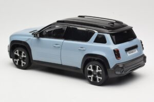 Renault 4 E-Tech Electric Cloud Blue Norev 1:18 185521 Kov – obrázok 7 z 8