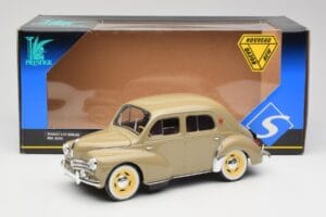Renault 4CV Berline Gris Ardoise Solido 1:18 8059 Kov – obrázok 8 z 8
