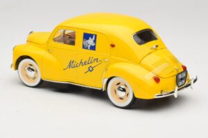 Renault 4CV Michelin Yellow Solido 1:18 82002 Kov – obrázok 5 z 6