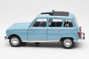 Renault 4L Modrý Norev 1:18 185255 Kov – obrázok 4 z 8