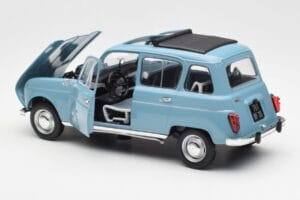 Renault 4L Modrý Norev 1:18 185255 Kov – obrázok 5 z 8