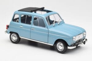 Renault 4L Modrý Norev 1:18 185255 Kov – obrázok 6 z 8
