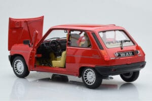 Renault 5 Alpine Turbo Červený Norev 1:18 185243 Kov – obrázok 3 z 8