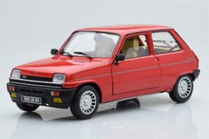 Renault 5 Alpine Turbo Červený Norev 1:18 185243 Kov